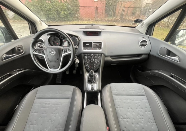 Opel Meriva cena 23900 przebieg: 170000, rok produkcji 2010 z Bieruń małe 301